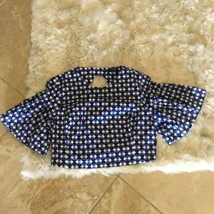 Kate Spade flutter cut out  Top size 16 New